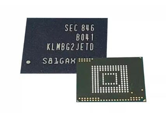 KLMBG2JETD-B041 حافظه IC تراشه 32Gbit eMMC 5.1 Flash Storage IC با رابط HS400