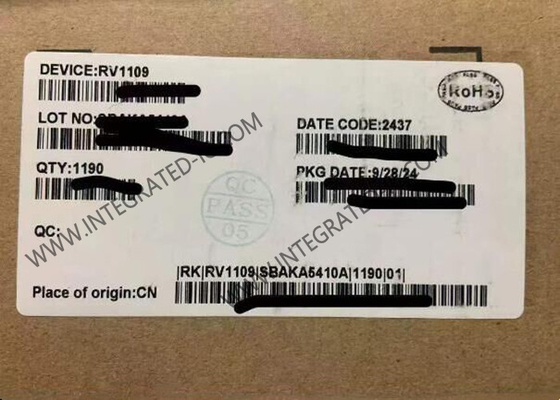 RV1109 پردازنده هوش مصنوعی تراشه عملکرد بالا پردازنده بینایی هوش مصنوعی بسته BGA
