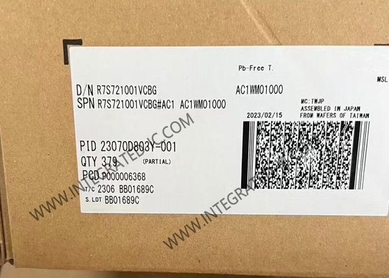 میکروکنترلر MCU R7S721001VCBG 400MHz میکرو پروسسورهای 32 بیتی - MPU