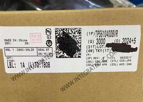 تراشه مدار یکپارچه TPS61040DBVR 28V 400mA Switch Boost Converter برای برنامه های LCD و LED سفید