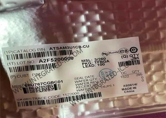 ATSAM3U1CB-CU میکروکنترلر MCU 96MHz ARM Cortex M3 میکروکنترلر 32Bit MCU