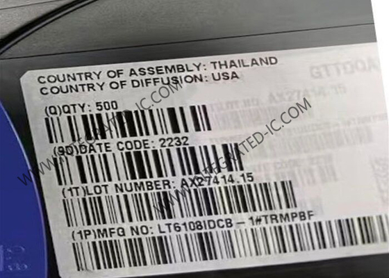 LT6108IDCB-1 چیپ مدار یکپارچه تقویت کننده حس جریان جانبی بالا با مرجع و مقایسه