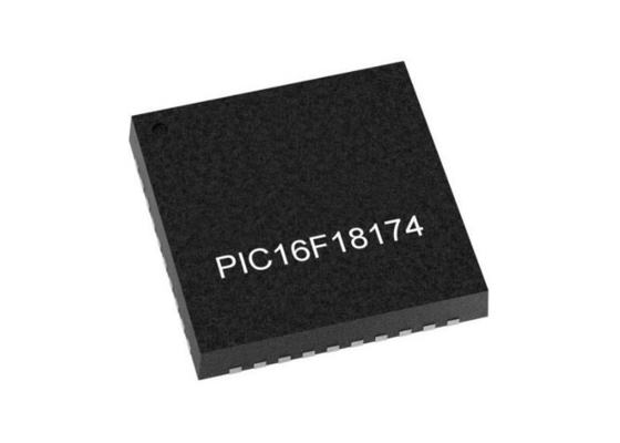 ریزکنترلر PIC16F18174T-I/MP MCU 32MHz 8 بیتی ریزکنترلرها QFN40 MCU تعبیه شده