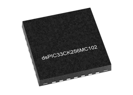 DSPIC33CK256MC102T-I/M6 میکروکنترلر MCU 16Bit کنترل کننده سیگنال دیجیتال UQFN28