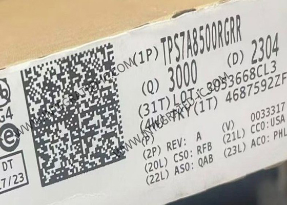 تراشه مدار مجتمع TPS7A8500RGRR تنظیم کننده ولتاژ فوق العاده کم افت با دقت بالا و با Power Good