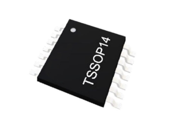 تراشه مدار مجتمع TSL6804IPT تقویت کننده عملیاتی 5 ولت TSSOP14 تقویت کننده های پایدار با بهره واحد