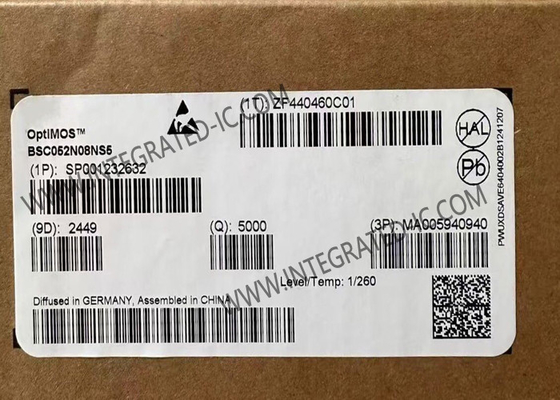 BSC052N08NS5 ترازستورهای MOSFET 80V OptiMOSTM 5 Power برای کاربردهای مخابراتی