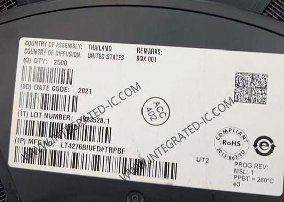 LT4276BIUFD چیپ مدار یکپارچه PoE PD کنترل کننده جلو / عقب