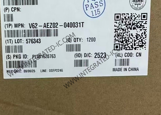 V62-AEZ02-040031T کانکتورهای ExtremePort™ OSFP با سرعت بالا 224G کانکتور 60POS
