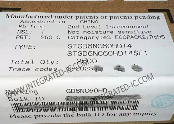 STGD6NC60HDT4 ترازستورهای IGBT