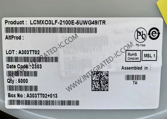 آرایه دروازه قابل برنامه ریزی میدان LCMXO3LF-2100E-5UWG49ITR MachXO3 زمینه های جاسازی شده آرایه دروازه قابل برنامه ریزی IC