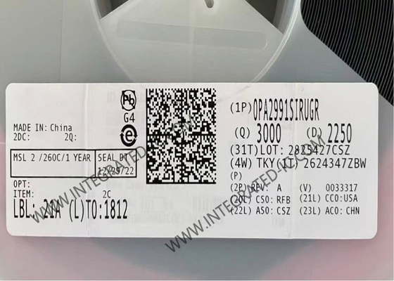 تراشه مدار مجتمع OPA2991SIRUGR تقویت کننده عملیاتی، تقویت کننده عملیاتی کم نویز 40 ولت IC