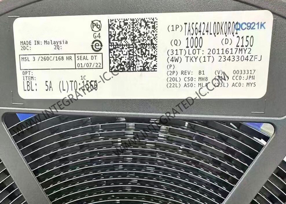 تراشه مدار مجتمع TAS6424LQDKQRQ1 تقویت کننده صوتی کلاس D 4 کاناله خودرو