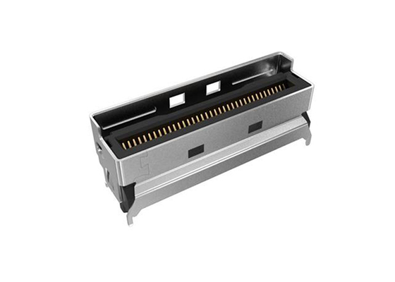 G42V12352HR کانکتورهای 0.60mm Pitch 92Ω Mini Cool Edge IO کانکتور 74POS