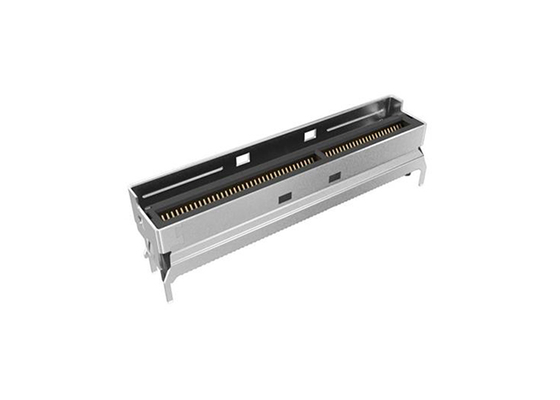 G97V24332HR کانکتورهای 85Ω Mini Cool Edge IO کانکتور برای سرور و سیستم های ذخیره سازی