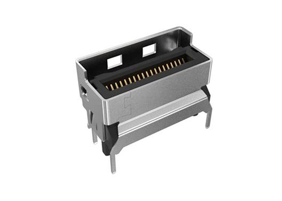 G97V21332HR کانکتورهای سرعت بالا مینی خنک کنج IO کانکتور برای باند پایه