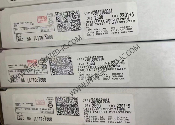 CSD18563Q5A چیپ مدار یکپارچه 60 ولت کانال N NexFET Power MOSFET ترانزیستورها