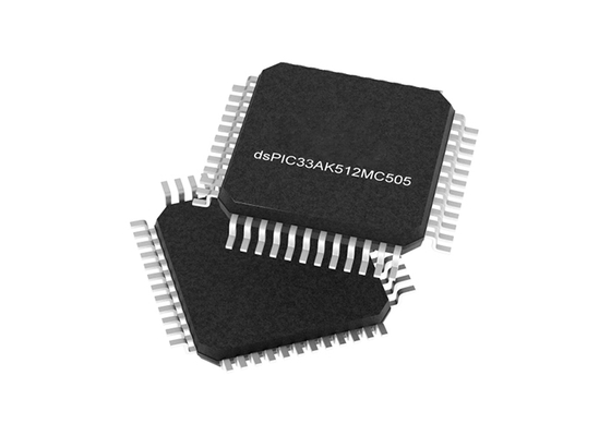 میکروکنترلر DSPIC33AK512MC505-I/PT DSC 32 بیتی با کارایی بالا با PWM با سرعت بالا