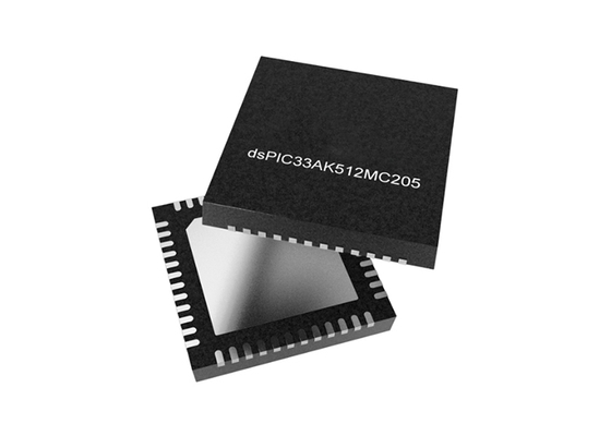 DSPIC33AK512MC205-I/M7 میکروکنترلر MCU عملکرد بالا 200MHz DSC با PWM با سرعت بالا