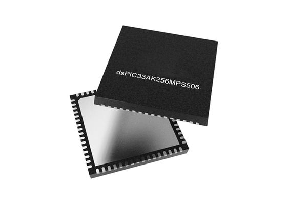 DSPIC33AK256MPS506-I/M7 میکروکنترلر MCU پهنای باند بالا 200MHz DSC با حافظه داده SRAM 64KB