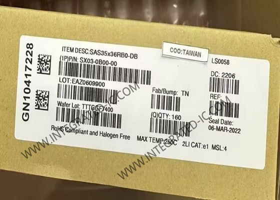 SX03-0B00-00 چیپ مدار یکپارچه عملکرد بالا 36 پورت SAS35x36R SAS Expander