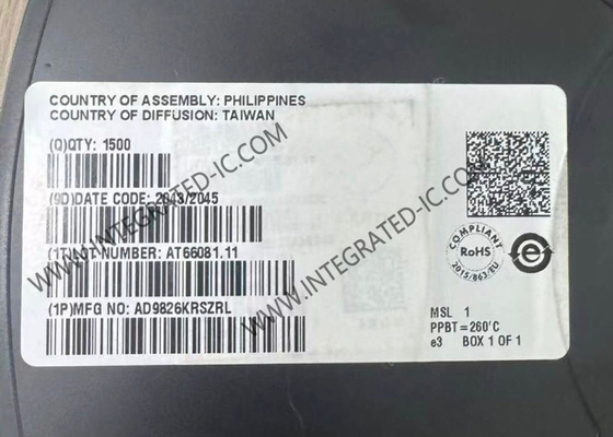 AD9826KRSZRL تراشه مدار یکپارچه 16 بیتی کامل پردازنده سیگنال تصویربرداری SSOP-28