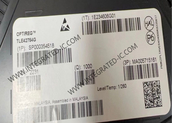 تراشه مدار مجتمع TLE42754G خودرو، تنظیم کننده ولتاژ خطی افت ولتاژ کم