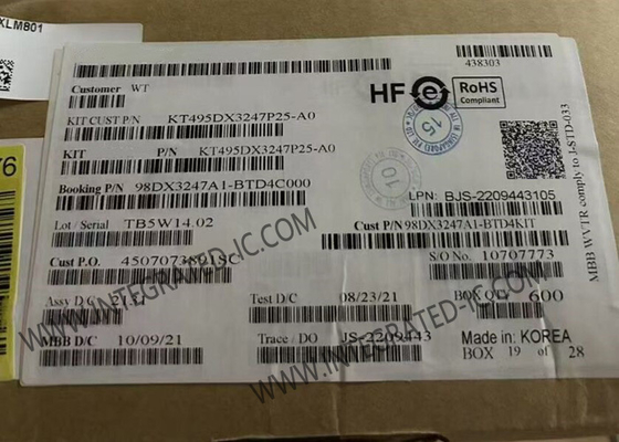 98DX3247A1-BTD4C000 آی سی اترنت 1GbE سوئیچ اترنت Prestera DX در پکیج BGA