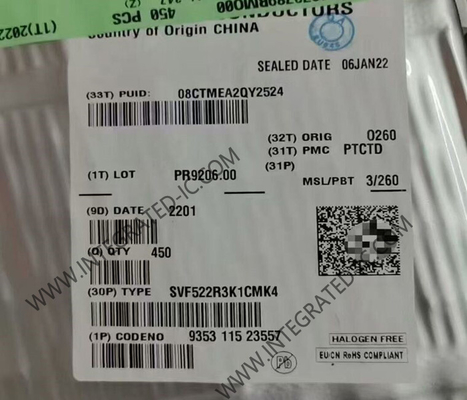 SVF522R3K1CMK4 میکروکنترلر MCU 32 بیتی MPU برای برنامه های رادیویی متصل و ابزار دیجیتال