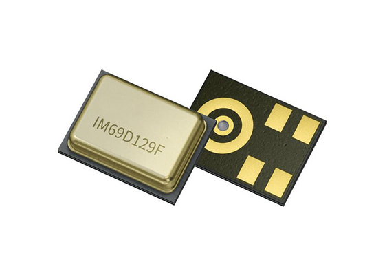 IC حسگر IM69D129FV01 میکروفون MEMS XENSIV™ دیجیتال PDM با توان فوق العاده کم
