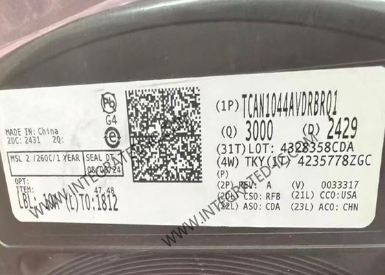 تراشه مدار یکپارچه TCAN1044AVDRBRQ1 1.8V Transceiver CAN خودرو