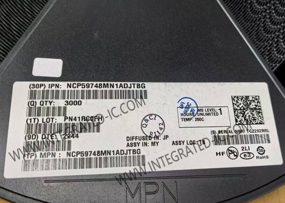 NCP59748MN1ADJTBG چیپ مدار یکپارچه تنظیم کننده LDO 1.5A تنظیم کننده های کم سقوط