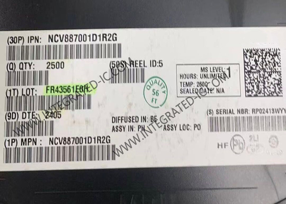 تراشه مدار مجتمع NCV887001D1R2G کنترل‌کننده تقویت‌کننده غیرهمزمان 100 کیلوهرتز SOIC8
