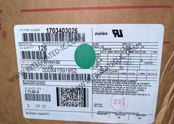 170340-3026 کانکتورهای Impact Backplane کانکتورهای 192POS مدولار