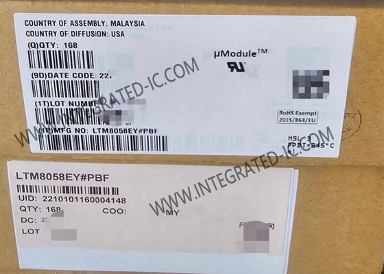 LTM8058EY تراشه مدار یکپارچه جدا شده μModule DC DC Converter BGA38 جدا شده ماژول