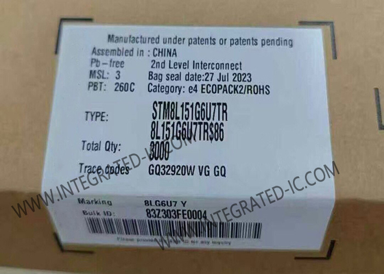 STM8L151G6U7TR میکروکنترلر MCU 8-Bit 16MHz STM8L EnergyLite میکروکنترلر IC 28-UFQFPN