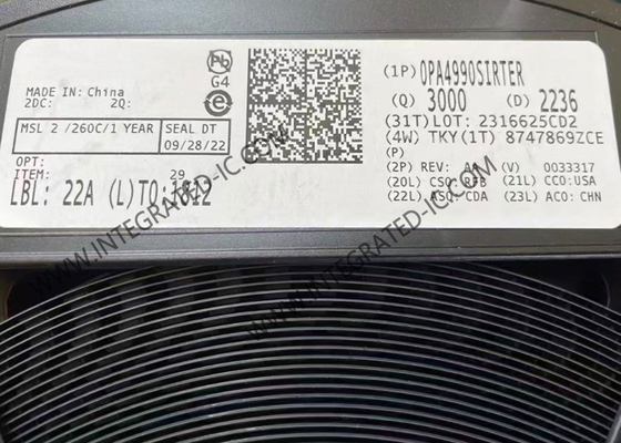 تراشه مدار مجتمع OPA4990SIRTER تقویت کننده عملیاتی 40 ولت WQFN16 آمپ عملیاتی کم مصرف IC