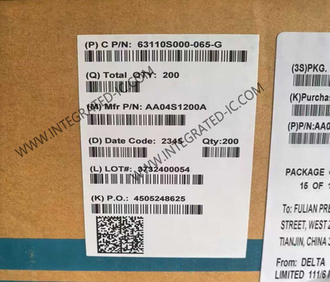 AA04S1200A تراشه مدار یکپارچه 4W واحد خروجی ماژول قدرت AC/DC
