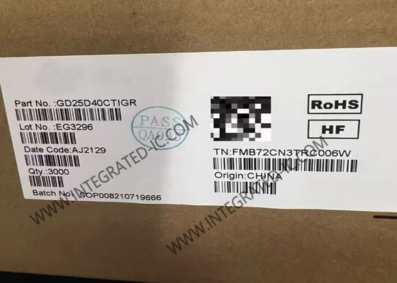 GD25D40CTIGR حافظه IC تراشه 4Mbit SPI NOR حافظه فلش SOP-8 حافظه فلاش سریالی
