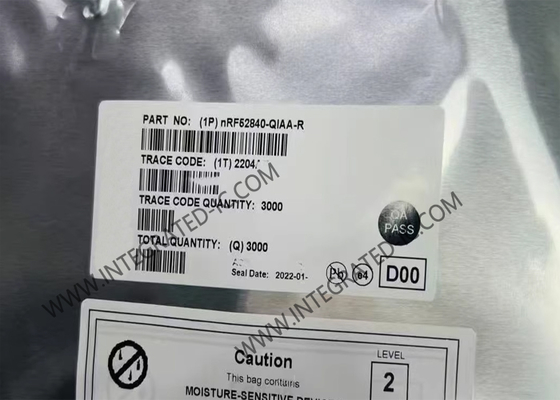 NRF52840-QIAA-R آی سی بلوتوث 2.4 گیگاهرتز 73-VFQFN نصب سطحی RF فرستنده-گیرنده