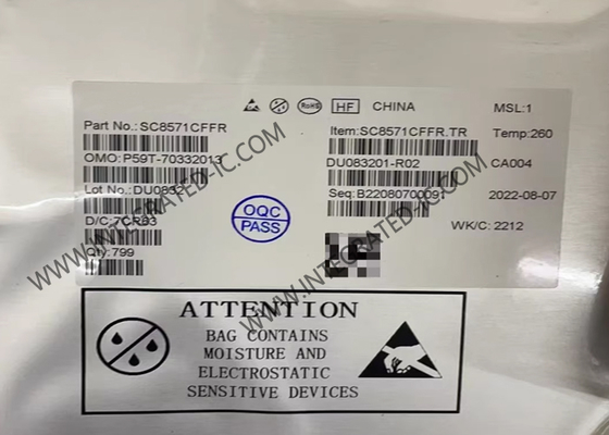 SC8571CFFR تراشه مدار یکپارچه 2 سلولی 8A شارژر مستقیم خازن سوئیچ