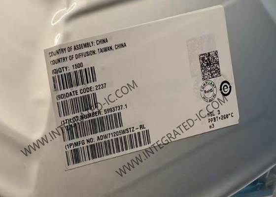 تراشه مدار مجتمع ADW71205WSTZ مبدل دیجیتال-رزولور 12 بیتی LQFP44
