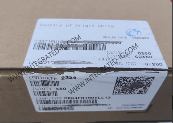 MK64FN1M0VLL12میکروکنترلر MCU تک هسته 120MHz میکروکنترلر IC LQFP100