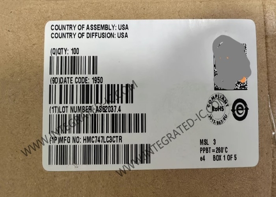 HMC747LC3CTR تراشه مدار یکپارچه 13Gbps دستگاه های منطقی SMT16