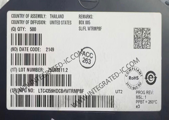 LTC4359HDCB تراشه مدار یکپارچه 4V تا 80V کنترل کننده دیود ایده آل DFN6