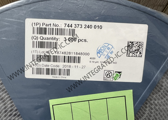 744373240010 مدار یکپارچه چیپ محافظ قالب بندی شده 100nH SMT قدرت