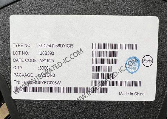 GD25Q256DYIGR حافظه IC تراشه 256Mbit 104MHz SPI یا حافظه فلش WSON-8