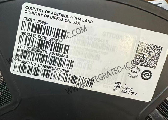 LT3980EDE چیپ مدار یکپارچه 2.4MHz مرحله به پایین تنظیم کننده سوئیچینگ با 85μA جریان آرام