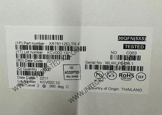 XR76112ELTR تراشه مدار یکپارچه 12A تنظیم کننده های COT همزمان