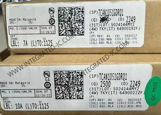 تراشه مدار یکپارچه TCAN1051GDRQ1 5-Mbps Transceiver CAN خودرو